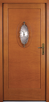 drzwi zewnętrzne drewniane